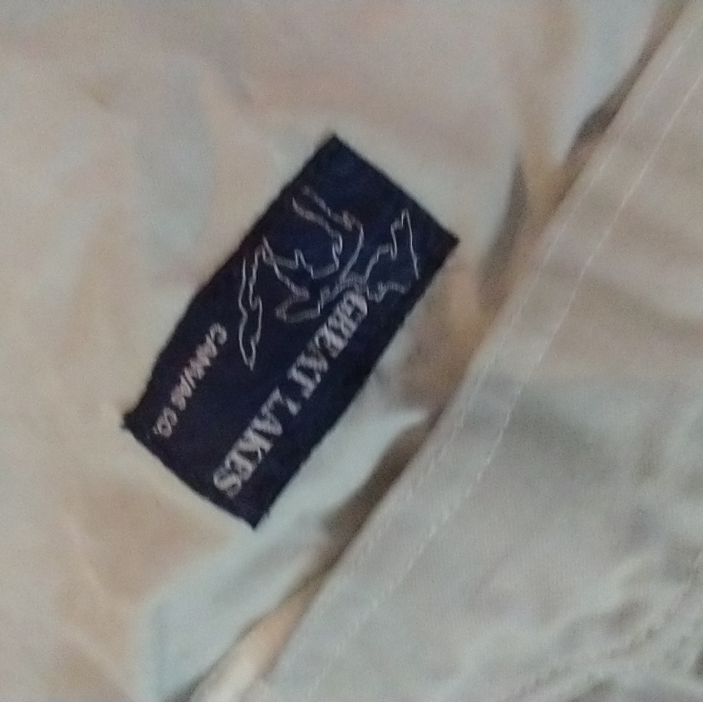 Great Lakes Canvas Company Vintage Suit Garment Bag